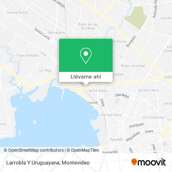 Mapa de Larrobla Y Uruguayana