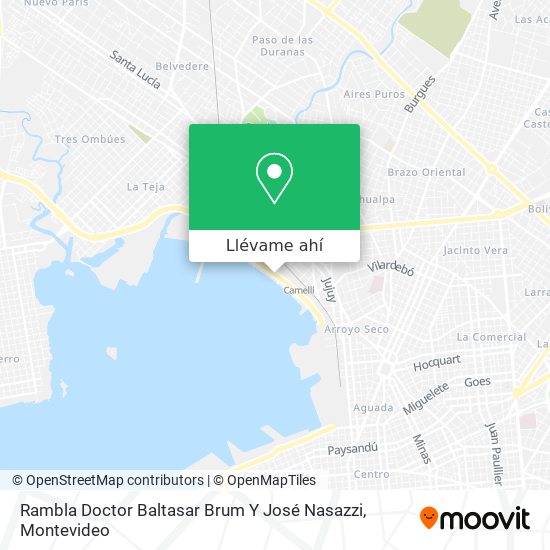 Mapa de Rambla Doctor Baltasar Brum Y José Nasazzi