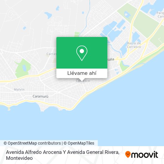Mapa de Avenida Alfredo Arocena Y Avenida General Rivera