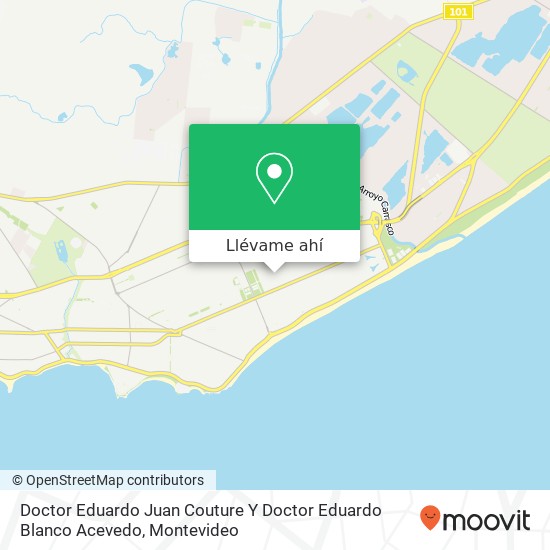 Mapa de Doctor Eduardo Juan Couture Y Doctor Eduardo Blanco Acevedo