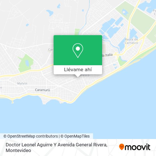 Mapa de Doctor Leonel Aguirre Y Avenida General Rivera