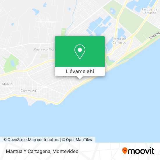 Mapa de Mantua Y Cartagena