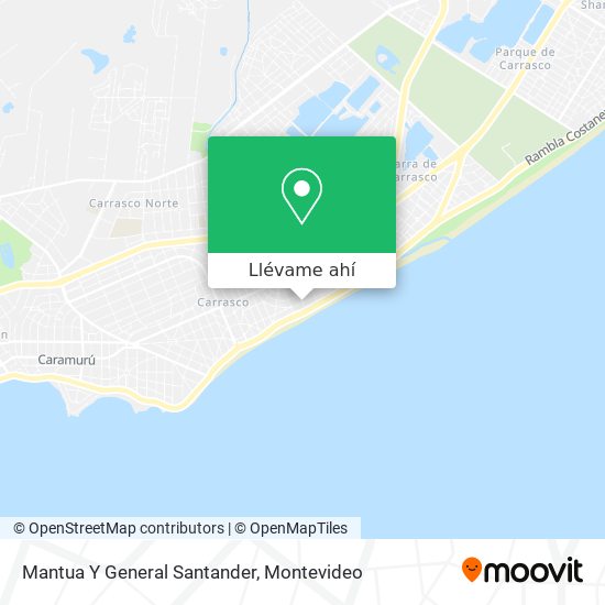 Mapa de Mantua Y General Santander