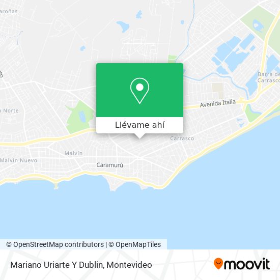 Mapa de Mariano Uriarte Y Dublin