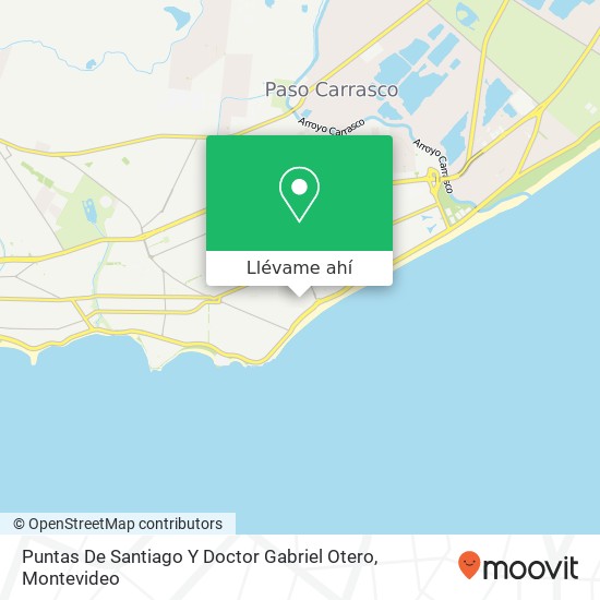 Mapa de Puntas De Santiago Y Doctor Gabriel Otero