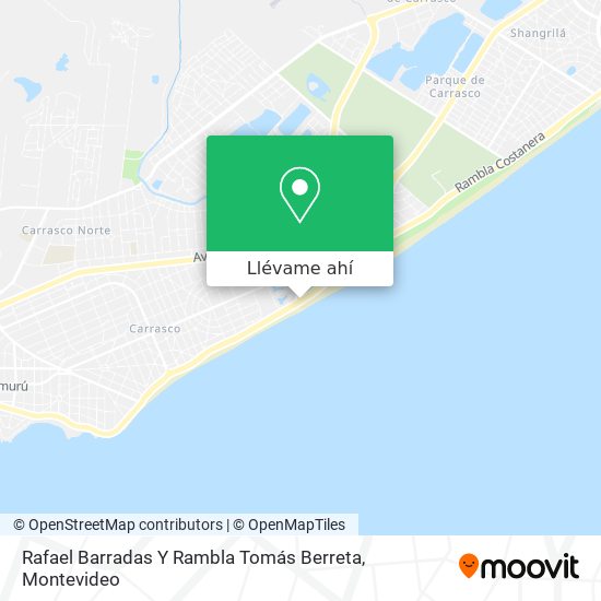 Mapa de Rafael Barradas Y Rambla Tomás Berreta