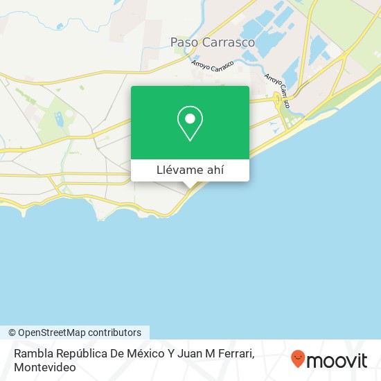 Mapa de Rambla República De México Y Juan M Ferrari