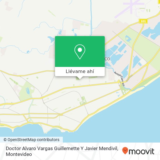 Mapa de Doctor Alvaro Vargas Guillemette Y Javier Mendivil