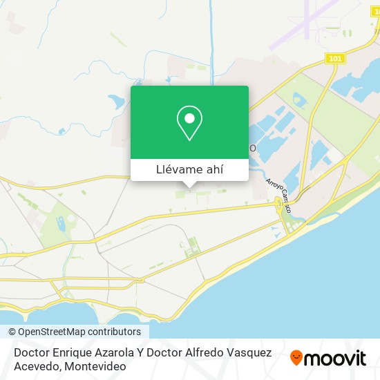 Mapa de Doctor Enrique Azarola Y Doctor Alfredo Vasquez Acevedo