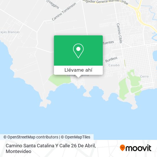 Mapa de Camino Santa Catalina Y Calle 26 De Abril