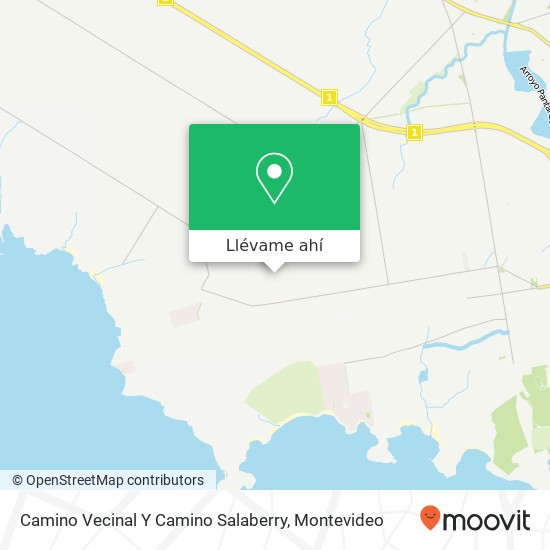 Mapa de Camino Vecinal Y Camino Salaberry