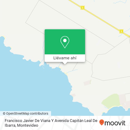 Mapa de Francisco Javier De Viana Y Avenida Capitán Leal De Ibarra