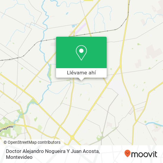 Mapa de Doctor Alejandro Nogueira Y Juan Acosta