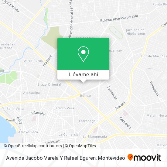 Mapa de Avenida Jacobo Varela Y Rafael Eguren