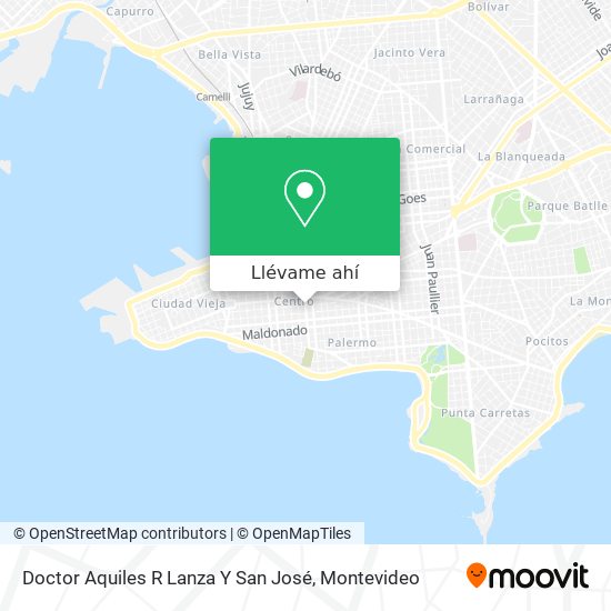 Mapa de Doctor Aquiles R Lanza Y San José