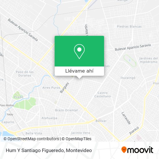 Mapa de Hum Y Santiago Figueredo
