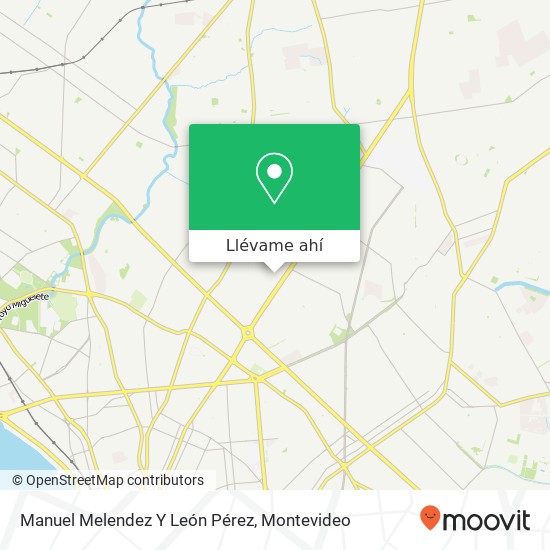 Mapa de Manuel Melendez Y León Pérez