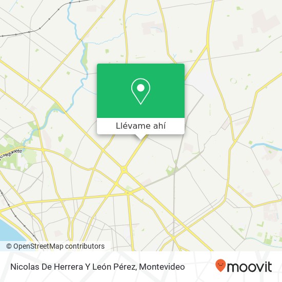 Mapa de Nicolas De Herrera Y León Pérez