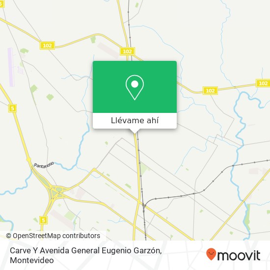 Mapa de Carve Y Avenida General Eugenio Garzón