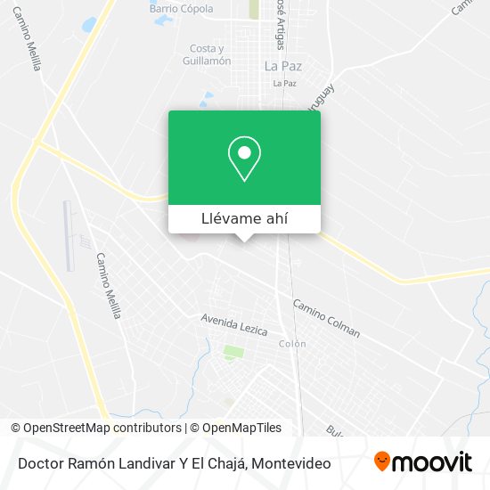 Mapa de Doctor Ramón Landivar Y El Chajá