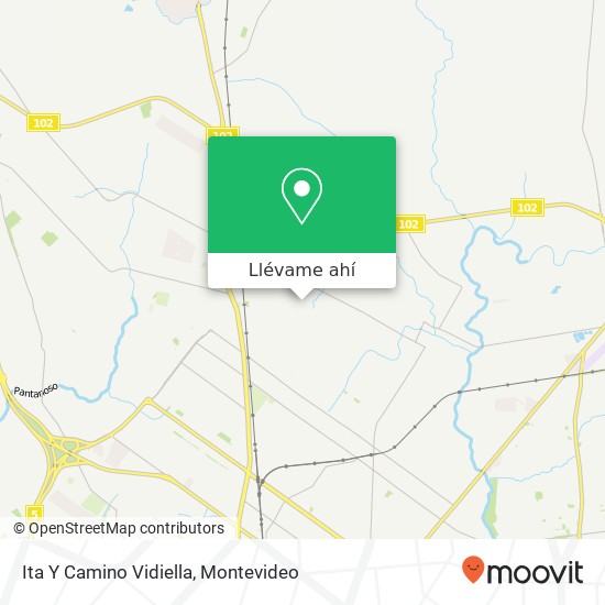 Mapa de Ita Y Camino Vidiella