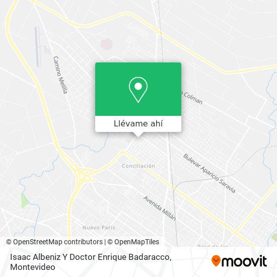 Mapa de Isaac Albeniz Y Doctor Enrique Badaracco