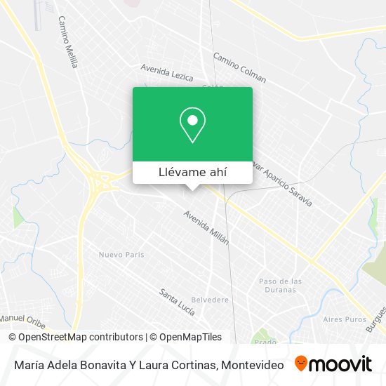 Mapa de María Adela Bonavita Y Laura Cortinas