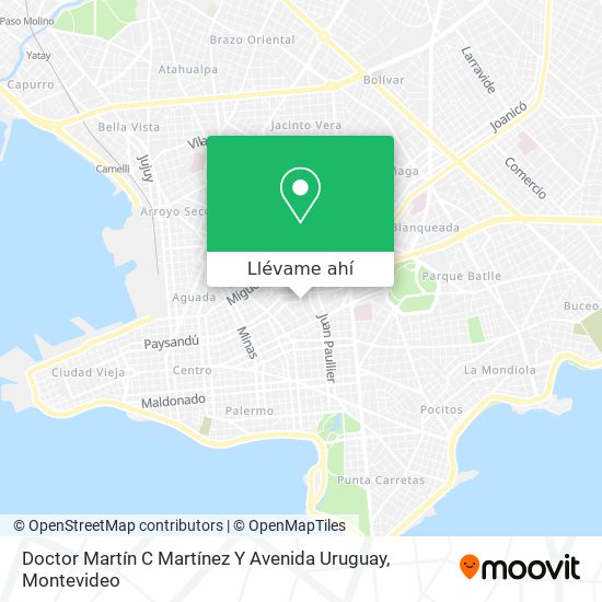 Mapa de Doctor Martín C Martínez Y Avenida Uruguay