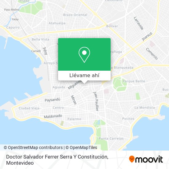 Mapa de Doctor Salvador Ferrer Serra Y Constitución