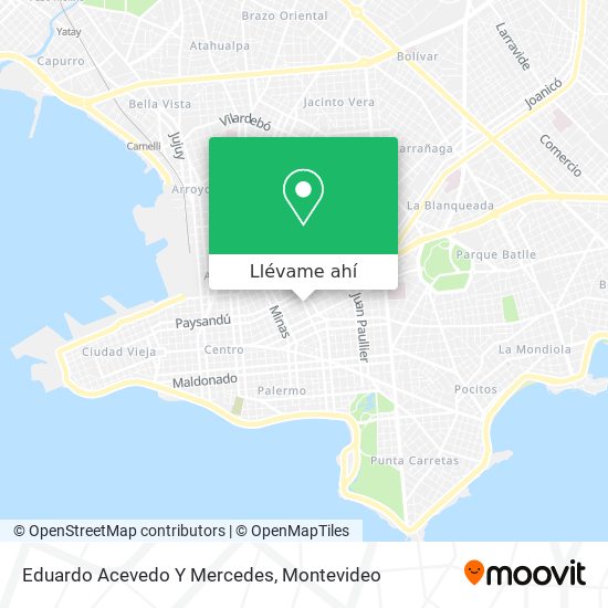 Mapa de Eduardo Acevedo Y Mercedes