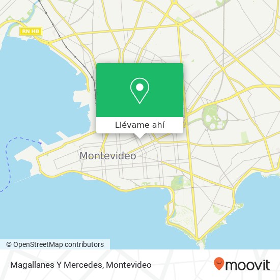 Mapa de Magallanes Y Mercedes