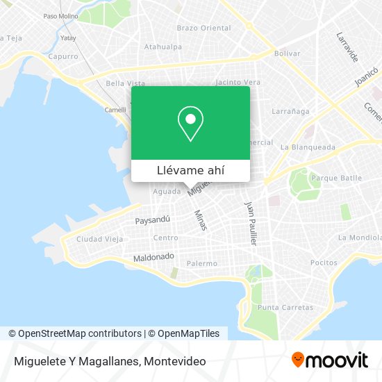 Mapa de Miguelete Y Magallanes