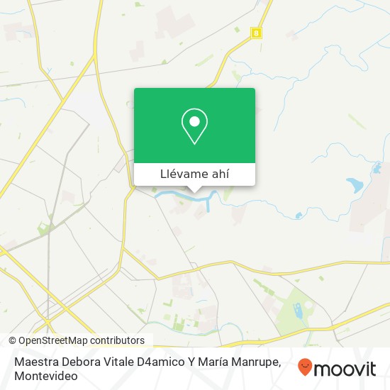 Mapa de Maestra Debora Vitale D4amico Y María Manrupe