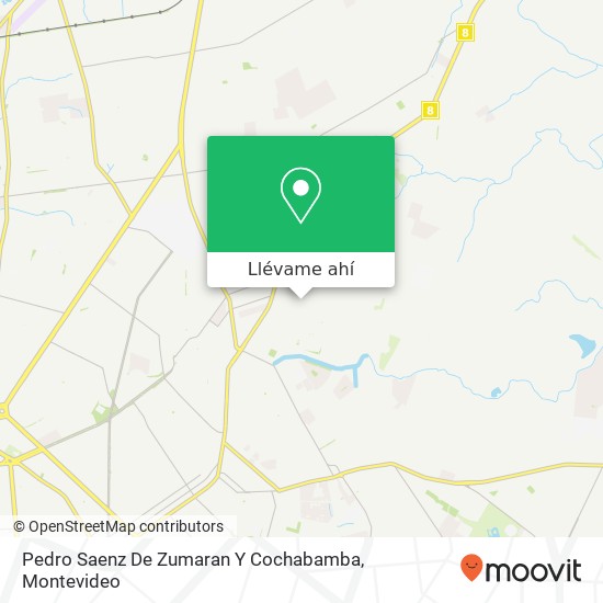 Mapa de Pedro Saenz De Zumaran Y Cochabamba