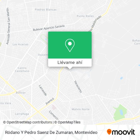 Mapa de Ródano Y Pedro Saenz De Zumaran