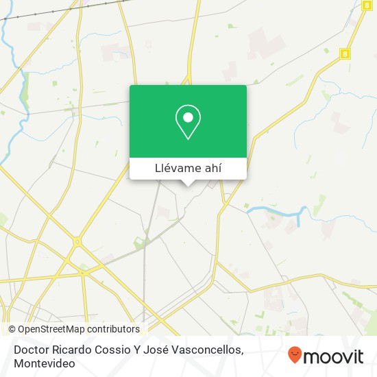 Mapa de Doctor Ricardo Cossio Y José Vasconcellos
