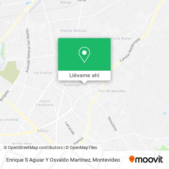 Mapa de Enrique S Aguiar Y Osvaldo Martínez