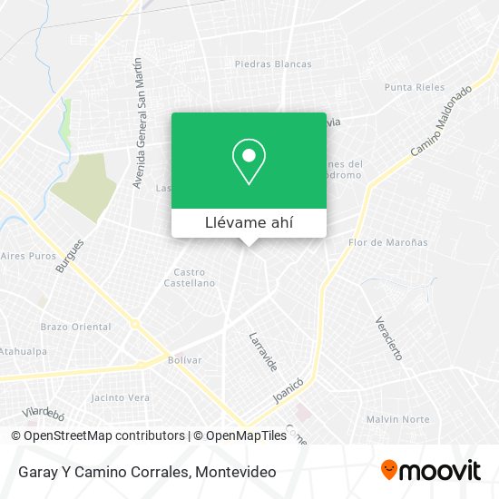 Mapa de Garay Y Camino Corrales