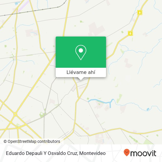 Mapa de Eduardo Depauli Y Osvaldo Cruz