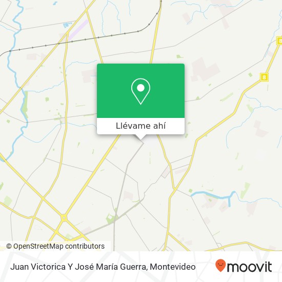 Mapa de Juan Victorica Y José María Guerra