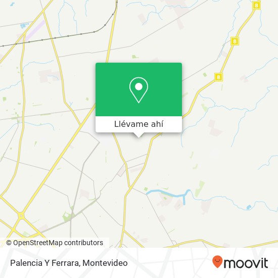 Mapa de Palencia Y Ferrara