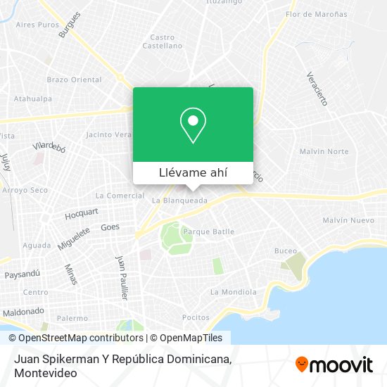 Mapa de Juan Spikerman Y República Dominicana