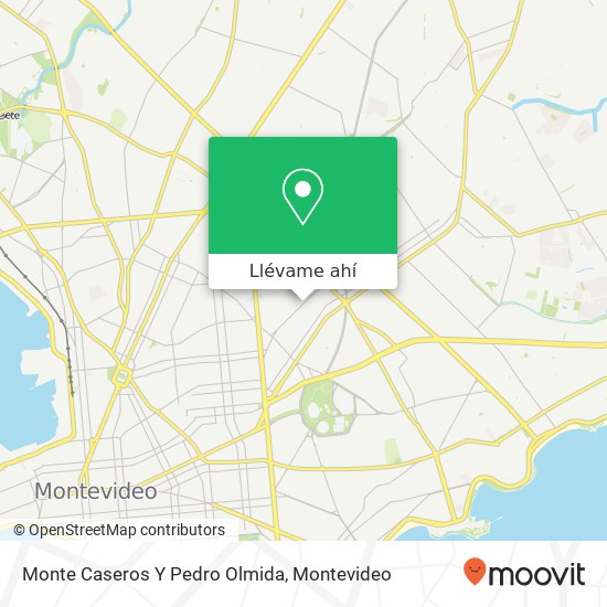 Mapa de Monte Caseros Y Pedro Olmida