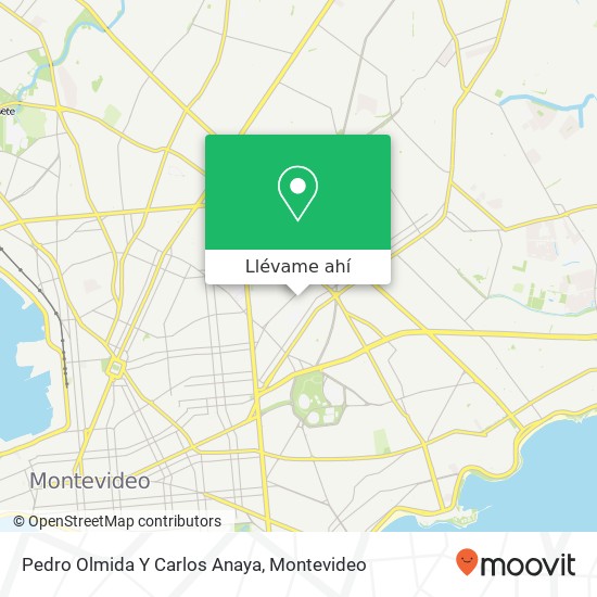 Mapa de Pedro Olmida Y Carlos Anaya