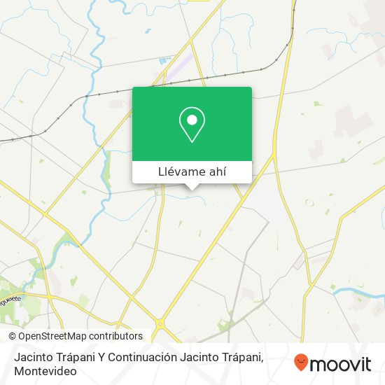 Mapa de Jacinto Trápani Y Continuación Jacinto Trápani