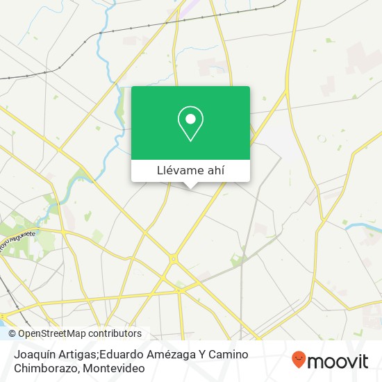 Mapa de Joaquín Artigas;Eduardo Amézaga Y Camino Chimborazo