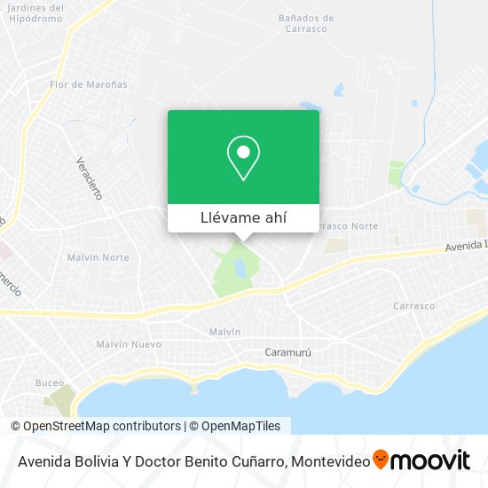 Mapa de Avenida Bolivia Y Doctor Benito Cuñarro