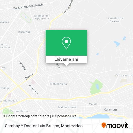 Mapa de Cambay Y Doctor Luis Brusco