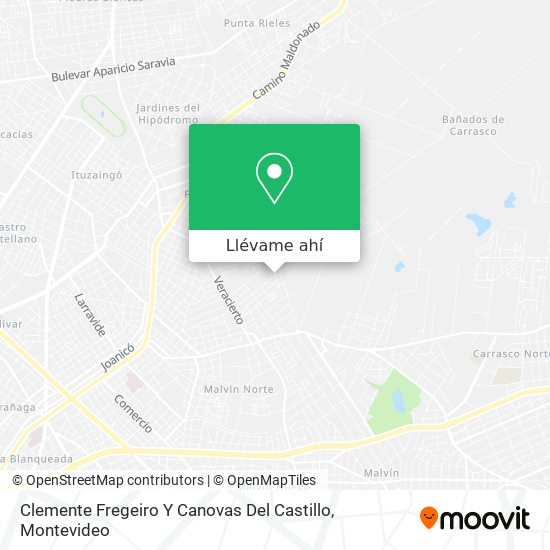 Mapa de Clemente Fregeiro Y Canovas Del Castillo