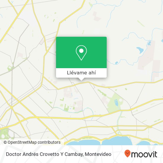 Mapa de Doctor Andrés Crovetto Y Cambay